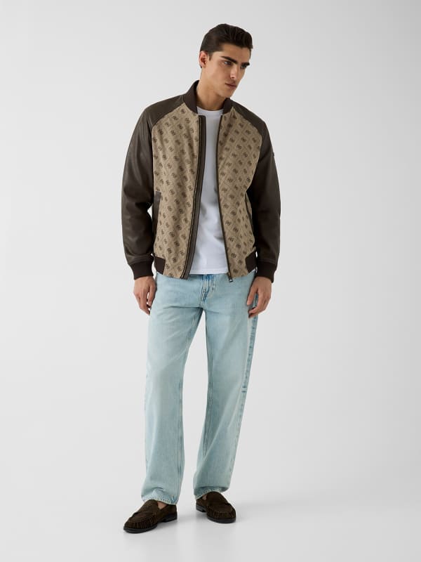  Guess Monogramm Bomberjacke 