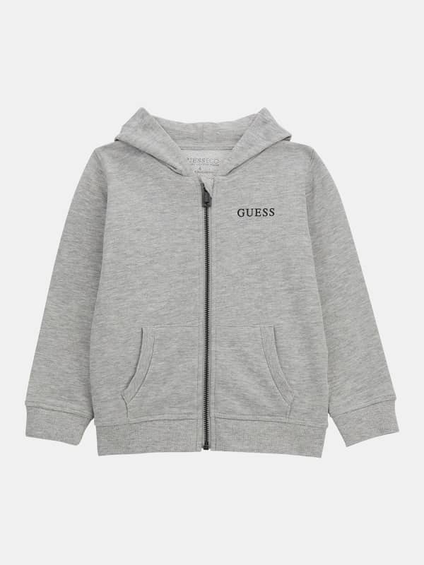 Sweatjacke Logo-Dreieck Hinten