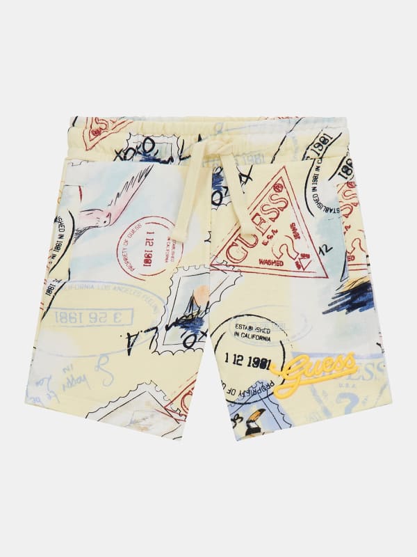 Guess Kids All Over Print Active Shorts