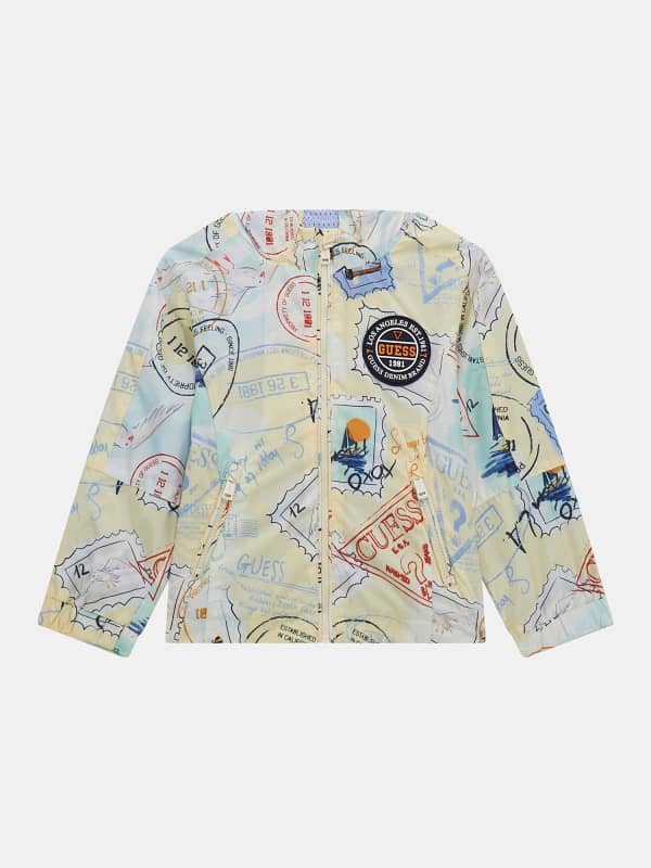 Coupe-Vent Imprimé All-Over