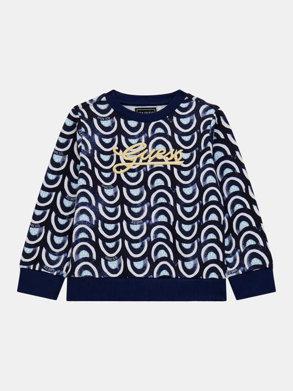 Guess Kids All Over Print Sweatshirt