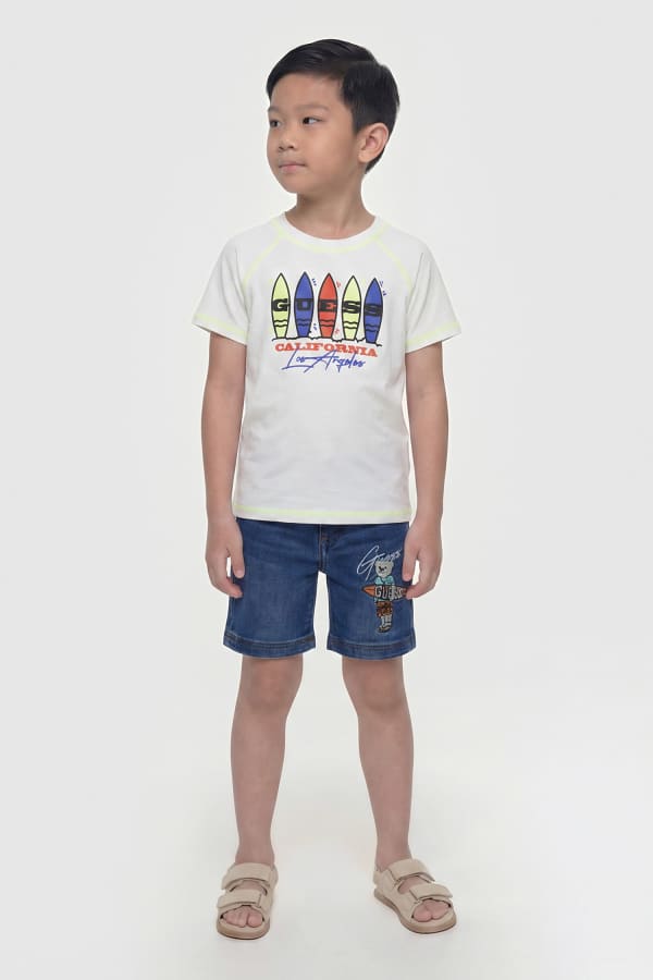  Guess Kids Bedrucktes T‑shirt 