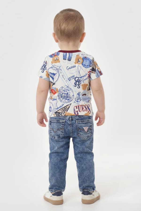  Guess Kids Bedrucktes T-shirt 