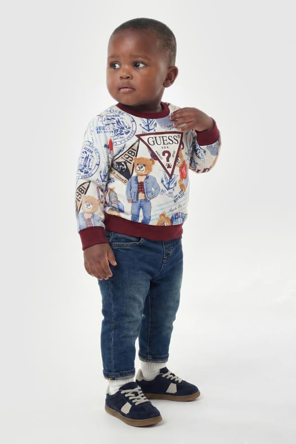  Guess Kids Bedrucktes Sweatshirt 