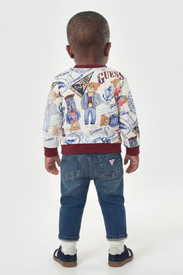  Guess Kids Bedrucktes Sweatshirt 