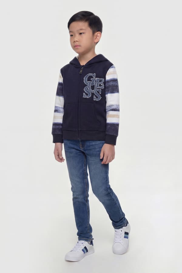  Guess Kids Gestreiftes Sweatshirt 