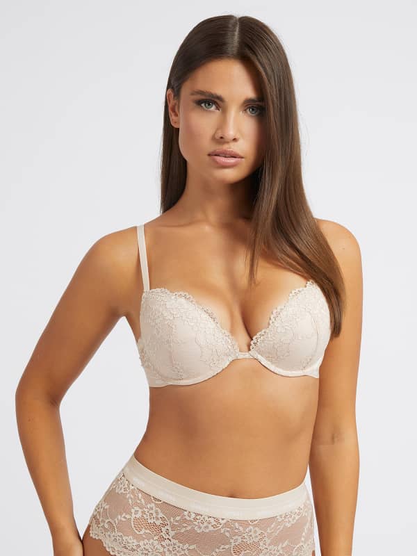 Soutien-Gorge Push-Up Rembourré En Dentelle