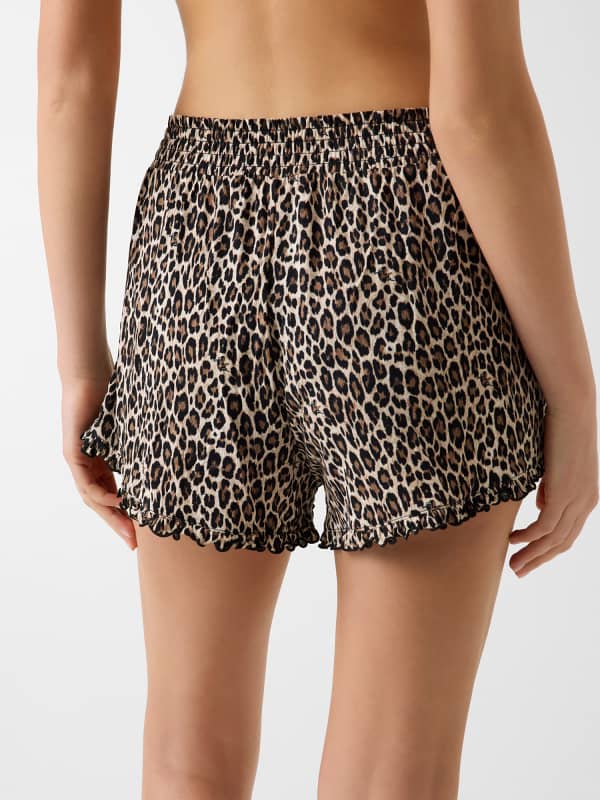  Guess Shorts Mit Animalprint 