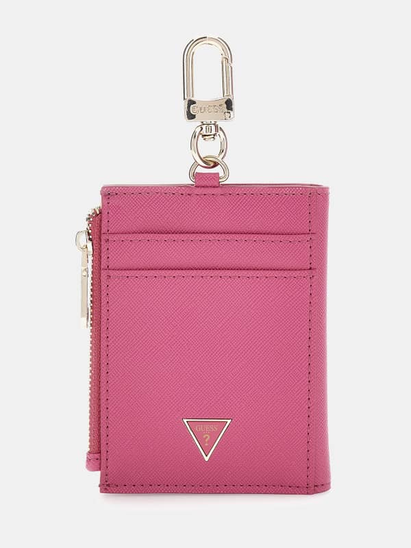 Porte-Clés Porte-Cartes Saffiano