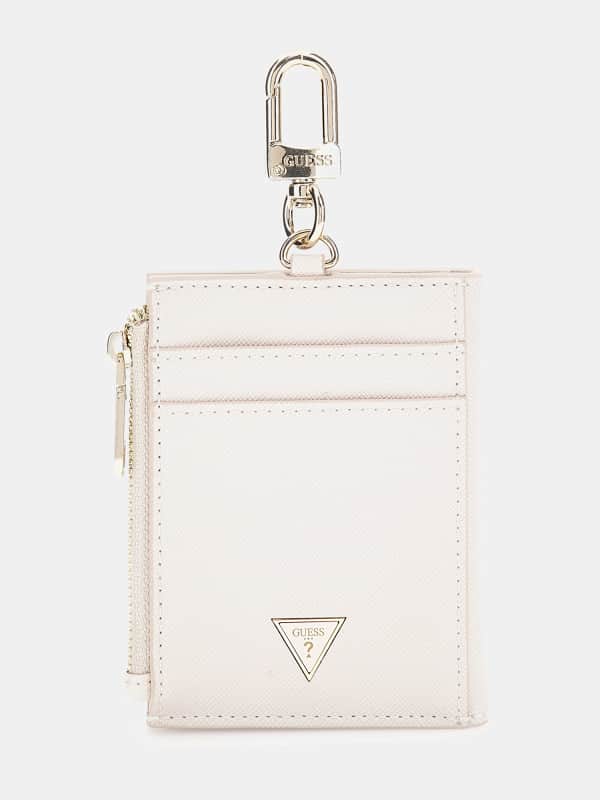 Porte-Clés Porte-Cartes Saffiano