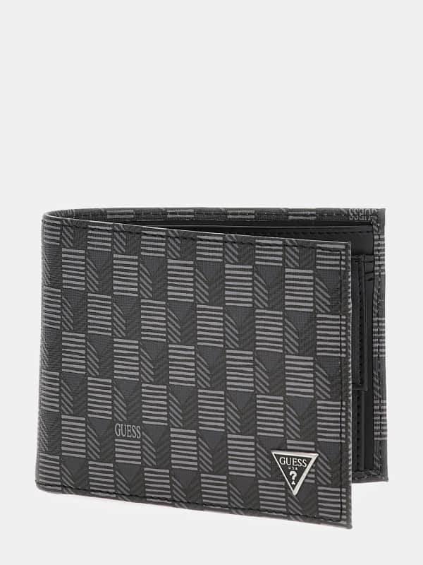 Portefeuille Mito Imprimé Géométrique