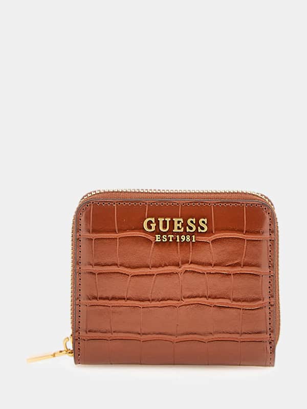 Mini Portefeuille Laurel Croco