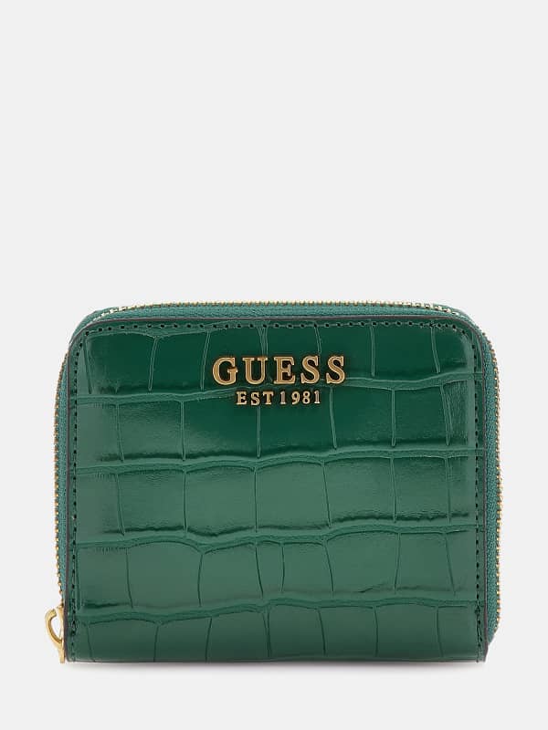 Mini Portefeuille Laurel Croco