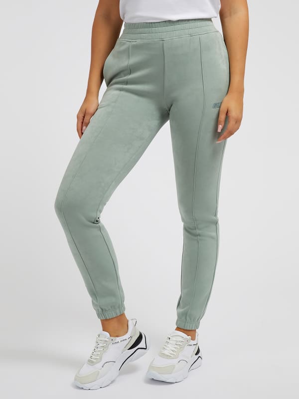 Pantalon Jogging Daim Synthétique