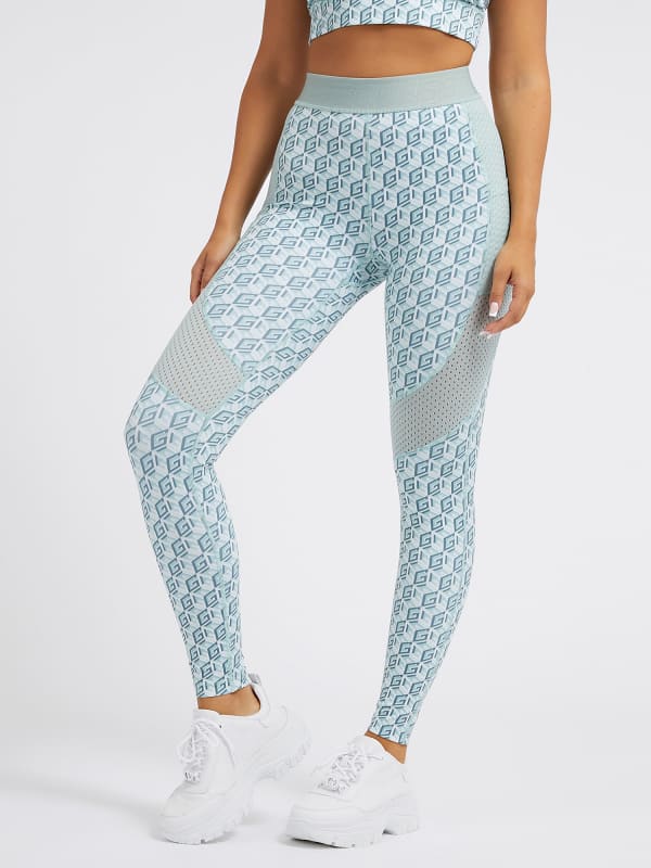 

Легинсы Принт-Логотип