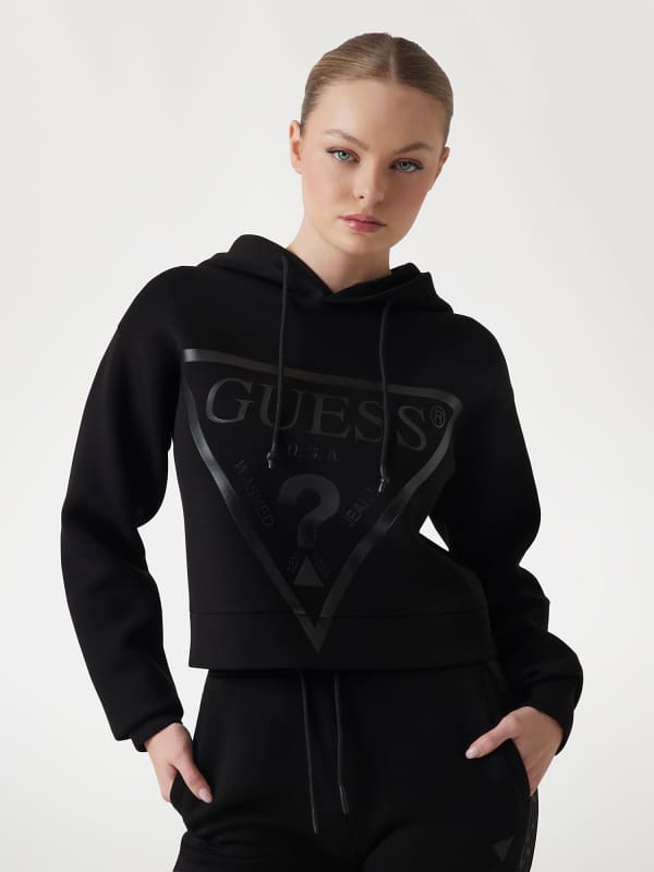 Scuba-Sweatshirt Dreiecklogo Vorn