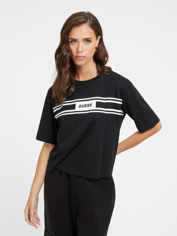 Cropped T-Shirt Logo Voorkant