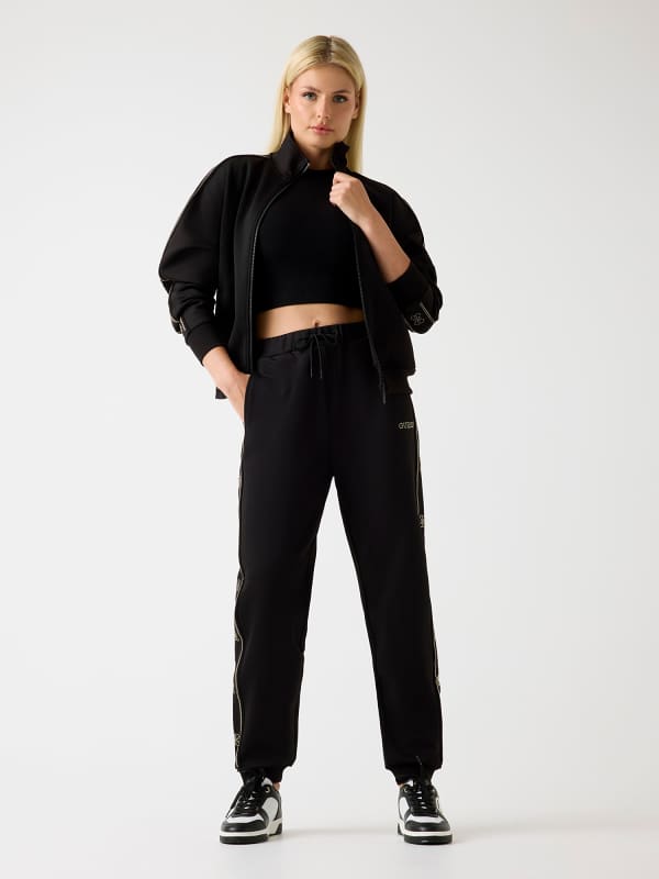  Guess Sweatshirt Mit Durchgehendem Reißverschluss 