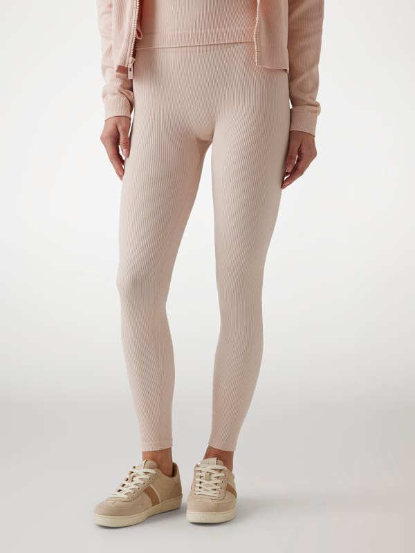 Nahtlose Ripp-Leggings
