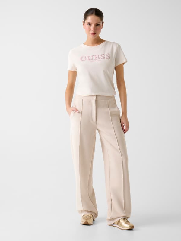  Guess T-shirt Mit Aufgedrucktem Logo 