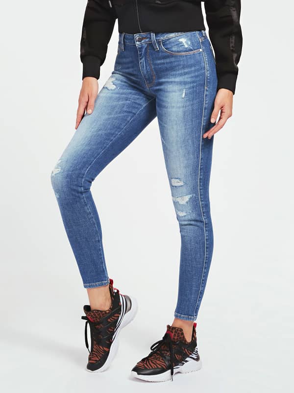 Jeans Skinny Abrasioni