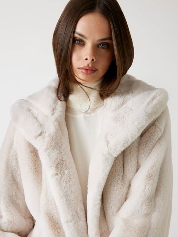  Guess Jacke Kunstfell 