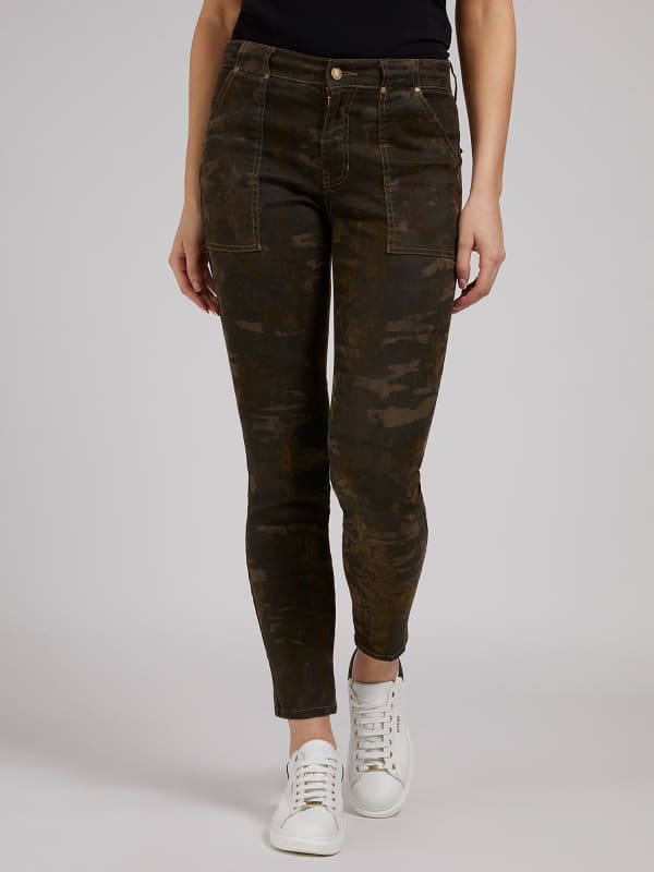 Pantalon Skinny Camouflage