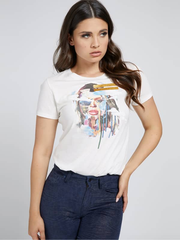 

Футболка С Принтом Спереди