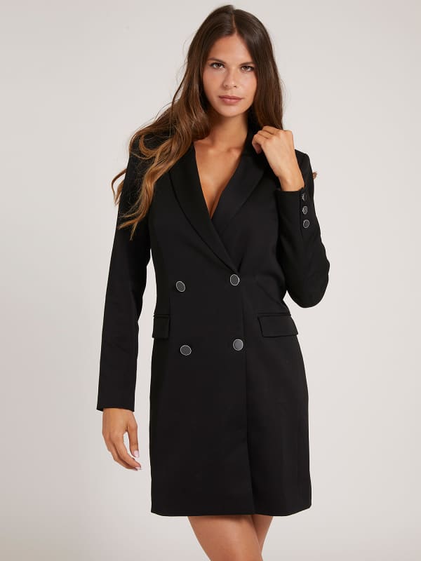 

Блейзер-Платье Наружные Пуговицы