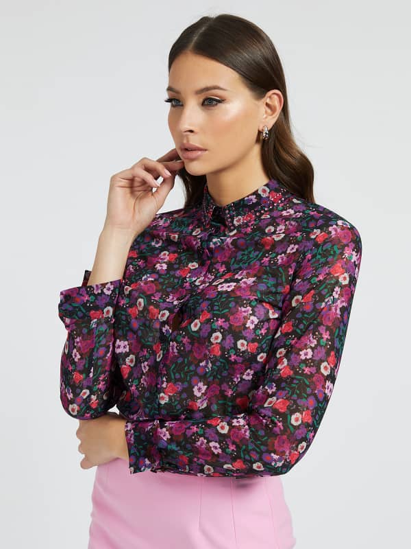 

Рубашка Жоржет Узор