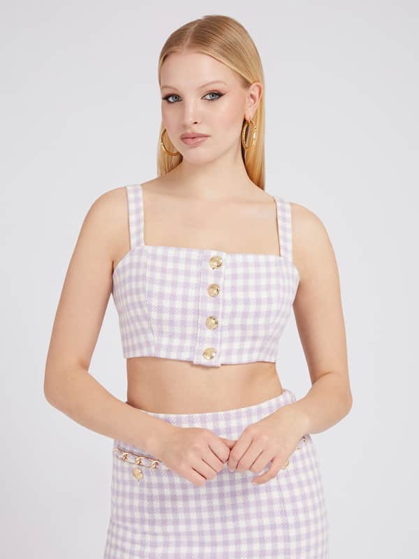 

Короткий Топ В Клетку