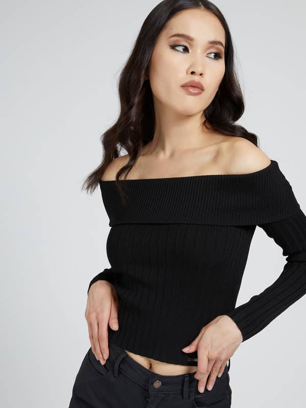 

Джемпер Открытые Плечи