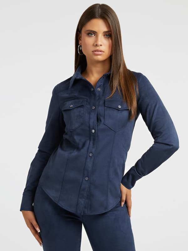 

Рубашка Искусственная Замша