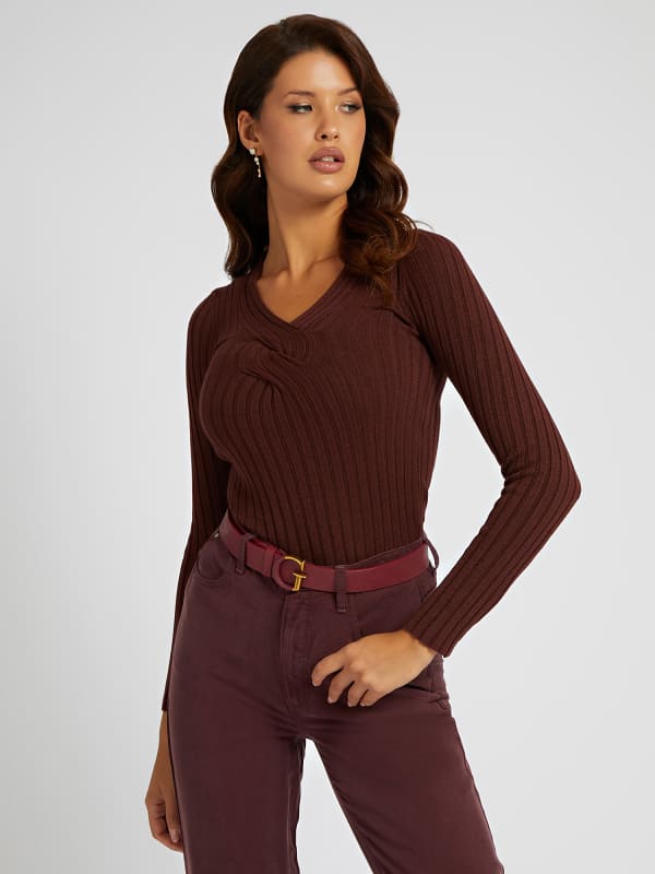 

Джемпер Плетеная Деталь