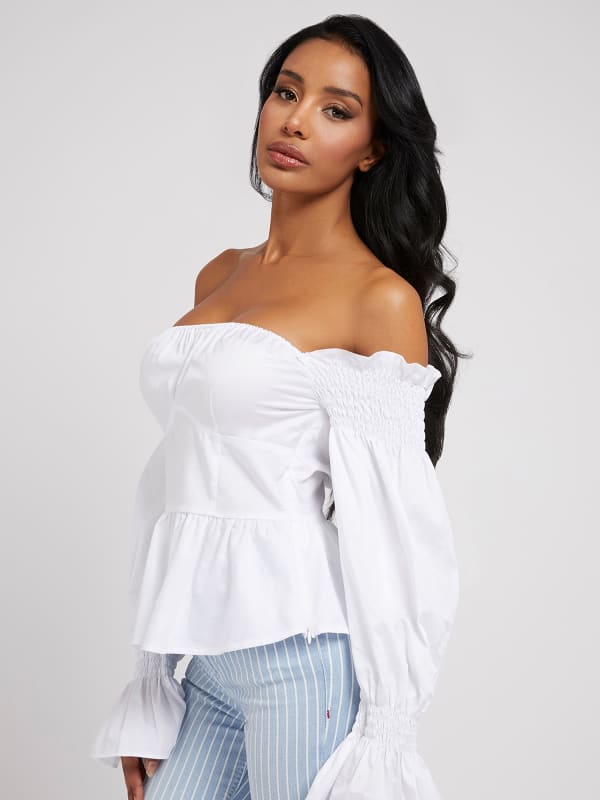 Blouse Épaules Dénudées