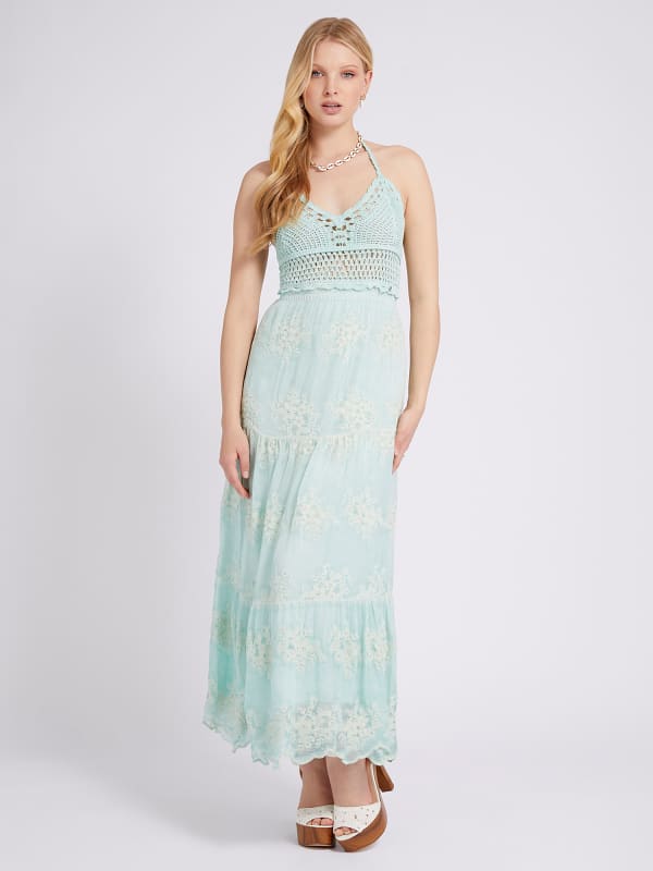 

Длинное Платье Кроше