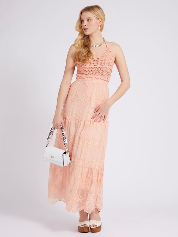 

Длинное Платье Кроше