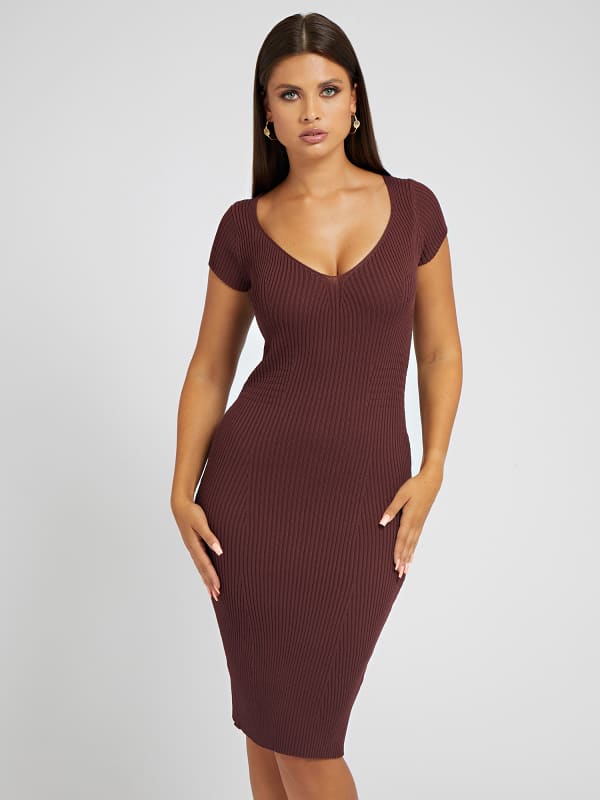 Robe Molleton Ajustée