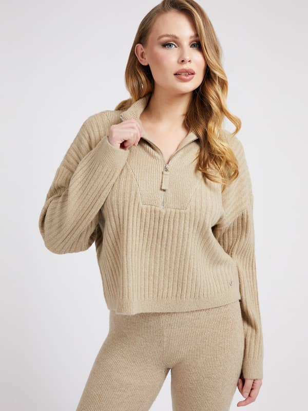 

Свитер С Воротом На Молнии