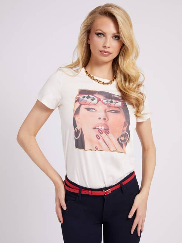 

Футболка С Принтом Спереди