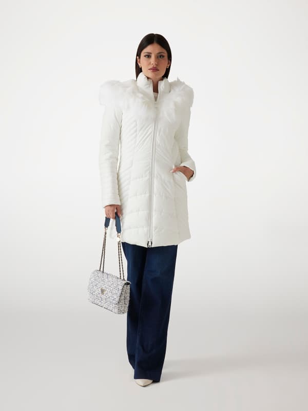 Doudoune Longue Coupe Slim