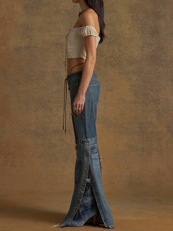  Guess Jeans Patchwork 
