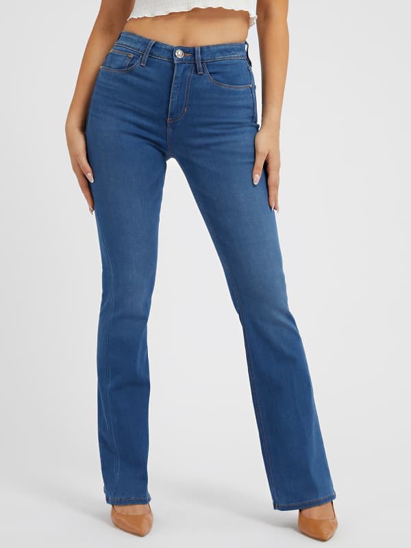 Denimowe Spodnie Fason Flare