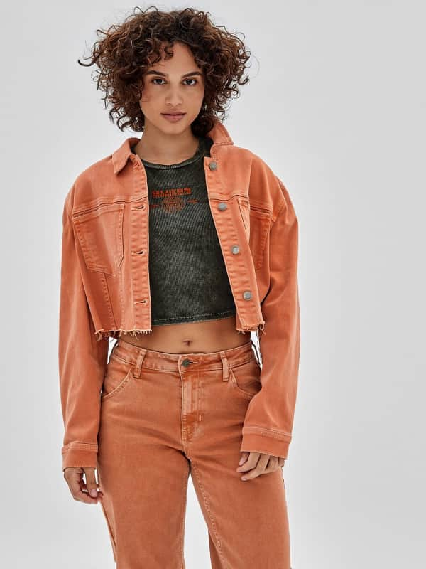 Guess Originals Crop Denim Jacket