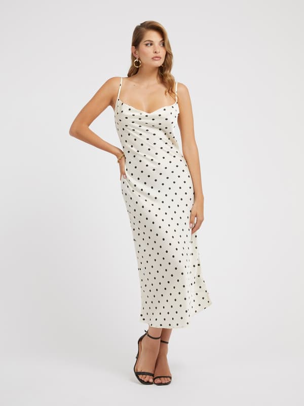 Slip Dress Aus Satin