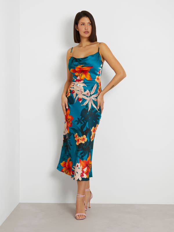 Robe Nuisette En Satin