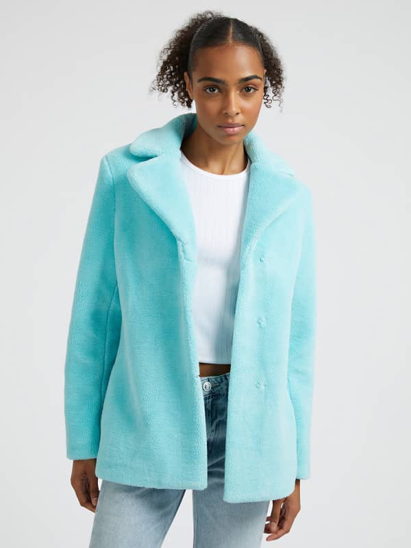 

Куртка Из Искусственного Меха С Принтом Граффити