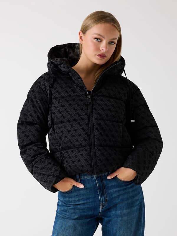 Steppjacke Mit 4G-Logo