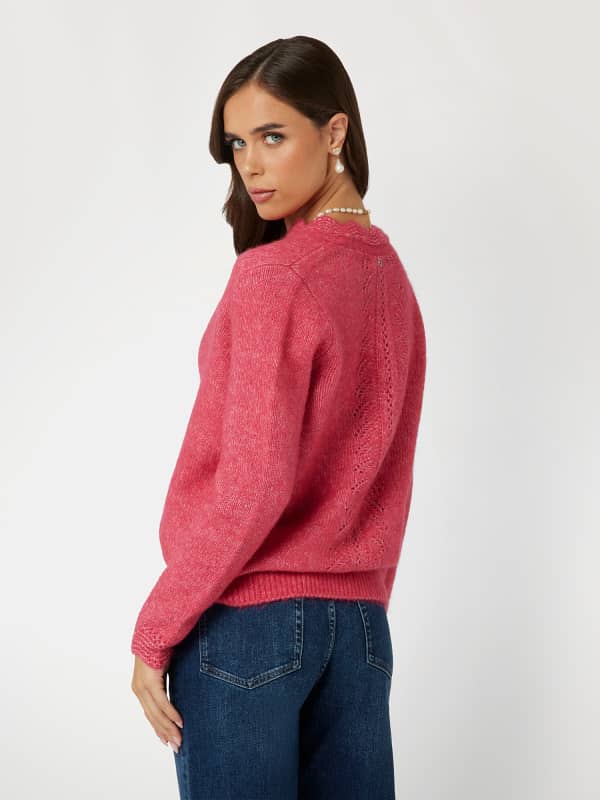  Guess Cardigan Aus Einer Wollmischung 