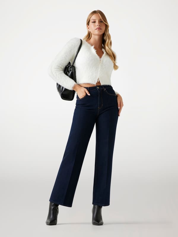 Guess Cardigan Mit Reißverschluss Vorn 